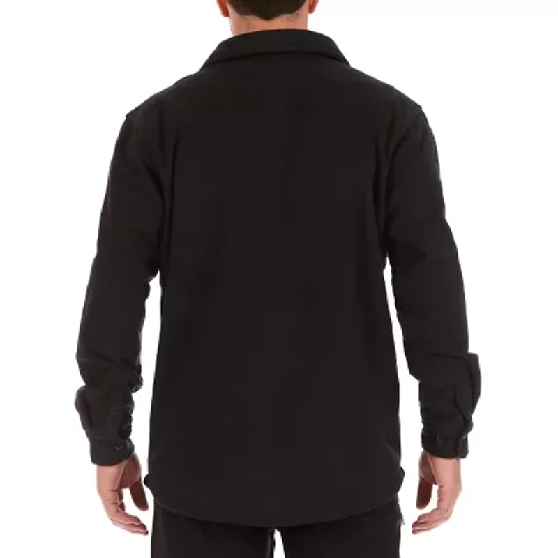 Smiths Workwear Sherpa Mens Fleece Shirt Jacket