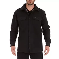 Smiths Workwear Sherpa Mens Fleece Shirt Jacket