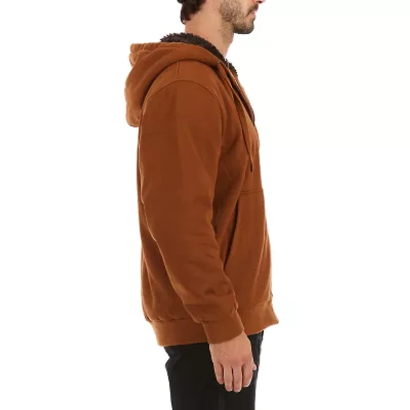 Smiths Workwear Sweater Fleece Mens Hooded Midweight Jacket