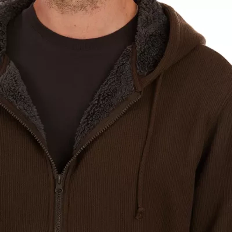 Smiths Workwear Sherpa Thermal Mens Hooded Midweight Jacket