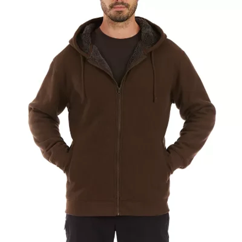 Smiths Workwear Sherpa Thermal Mens Hooded Midweight Jacket
