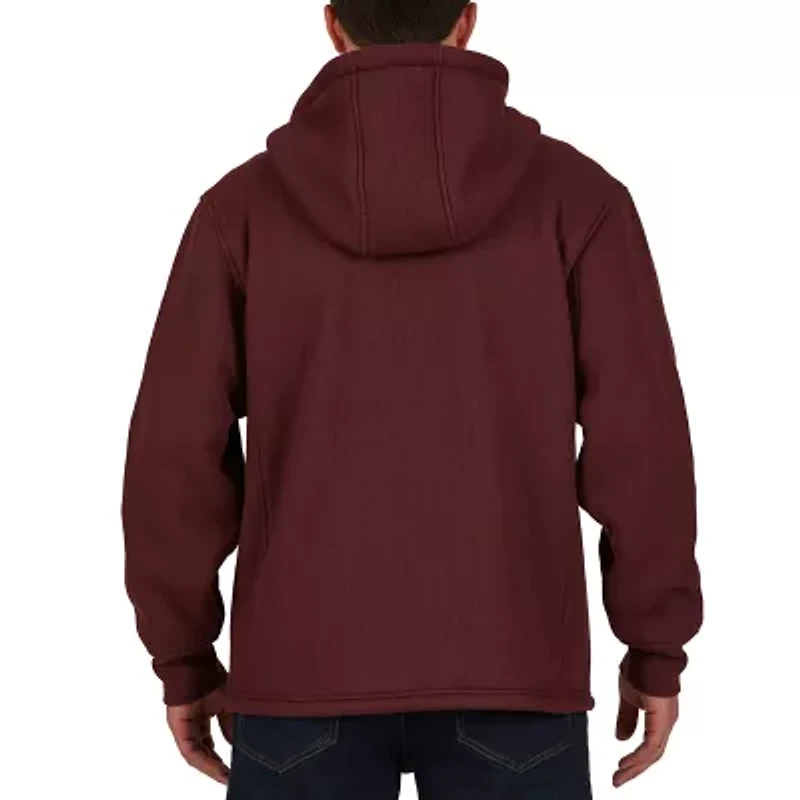 Smiths Workwear Sherpa Hooded Thermal Mens Shirt Jacket