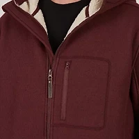Smiths Workwear Sherpa Hooded Thermal Mens Shirt Jacket