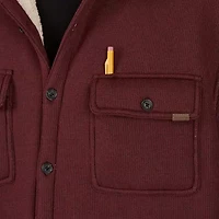 Smiths Workwear Sherpa Heather Thermal Mens Shirt Jacket