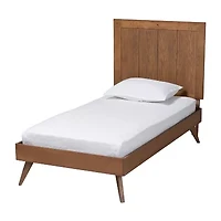 Amira Wooden Platform Bed