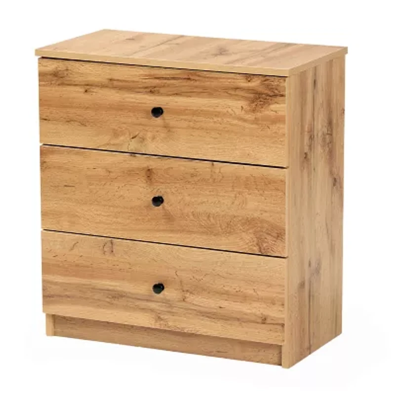 Decon Bedroom Collection Modern 3-Drawer Chest