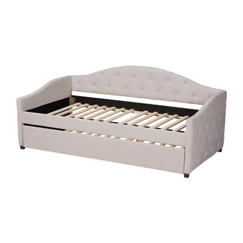 Becker Upholstered Daybed with Trundle