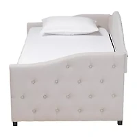 Becker Upholstered Daybed with Trundle