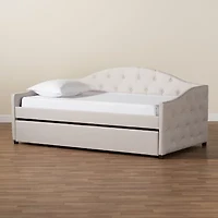 Becker Upholstered Daybed with Trundle