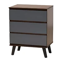 Roldan Bedroom Collection 3-Drawer Chest