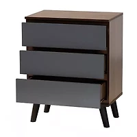 Roldan Bedroom Collection 3-Drawer Chest