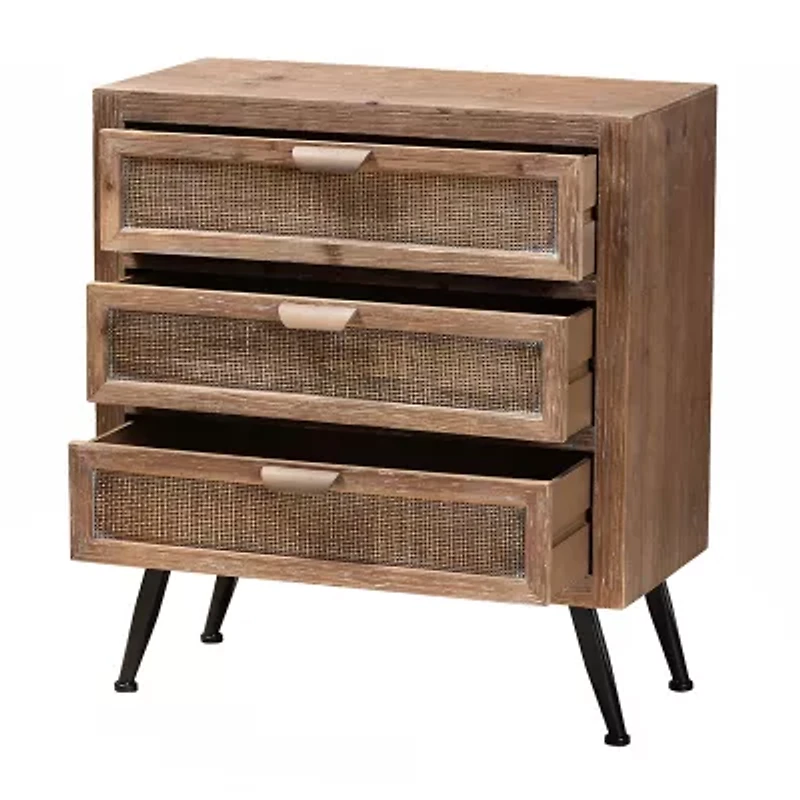 Calida Bedroom Collection 3-Drawer Chest