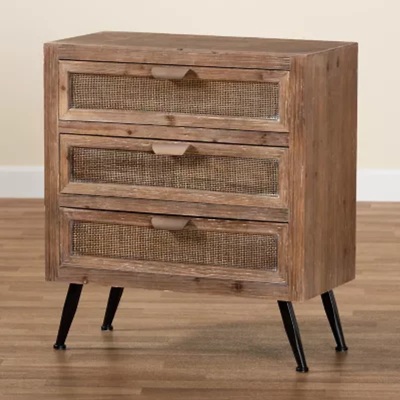 Calida Bedroom Collection 3-Drawer Chest