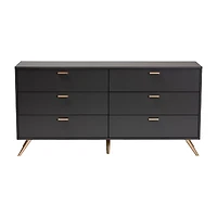 Kelson Bedroom Collection 6-Drawer Dresser