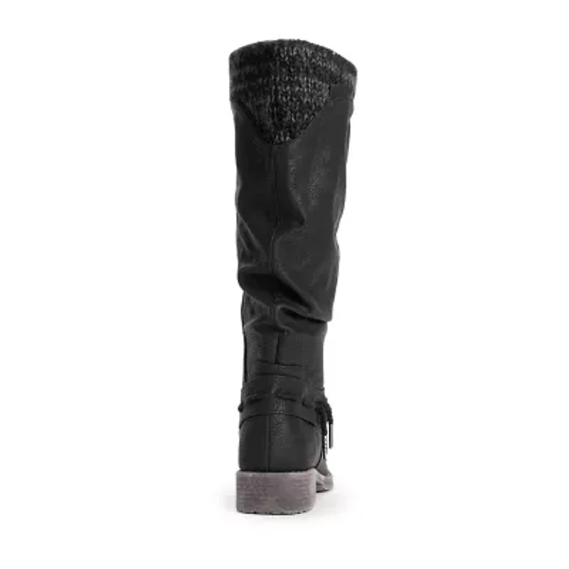 Muk Luks Womens Bianca Beverly Stacked Heel Winter Boots