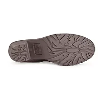 Muk Luks Womens Lacy Leo Stacked Heel Winter Boots