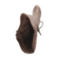 Muk Luks Womens Lacy Leo Stacked Heel Winter Boots