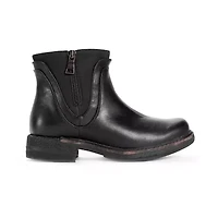 Muk Luks Womens Spike Chicago Stacked Heel Winter Boots