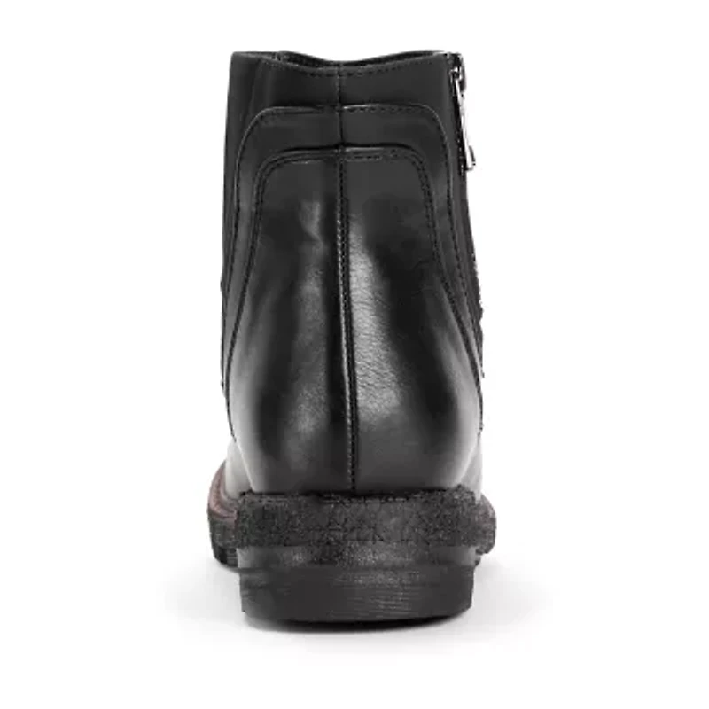 Muk Luks Womens Spike Chicago Stacked Heel Winter Boots