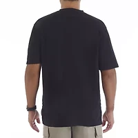 Smiths Workwear Mens Short Sleeve Regular Fit Henley Shirt