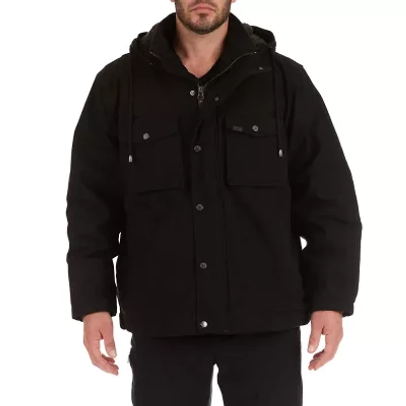 Smiths Workwear Mens Hooded Heavyweight Work Jacket