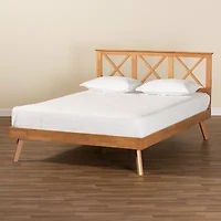 Galvin Wooden Platform Bed