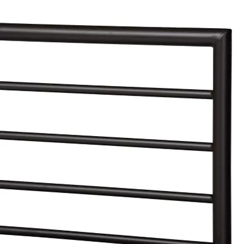 Alva Metal Headboard and Footboard Platform Bed