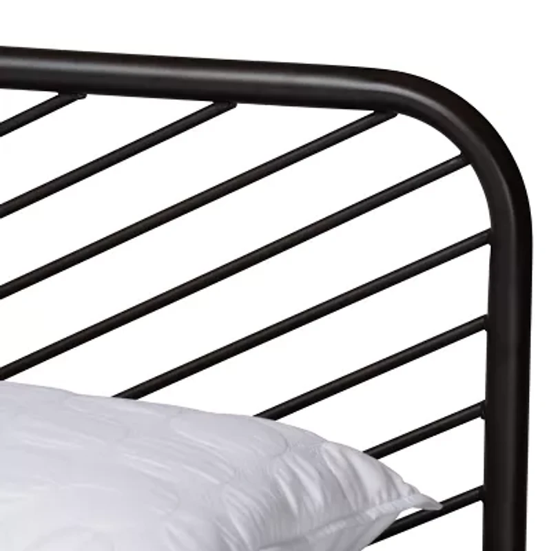 Dora Metal Headboard and Footboard Platform Bed