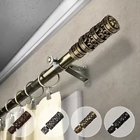 Rod Desyne Whirl 13/16" Adjustable Curtain
