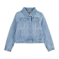 Levi's Big Kid Girls Denim Lightweight Trucker Jacket