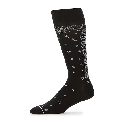 Shaquille O'Neal XLG Dress Mens 1 Pair Big and Tall Crew Socks
