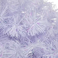 Northlight Icy White Spruce Unlit Wreath