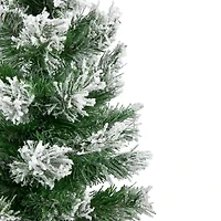 Northlight Pine Full Unlit 2 Foot Flocked Christmas Tree
