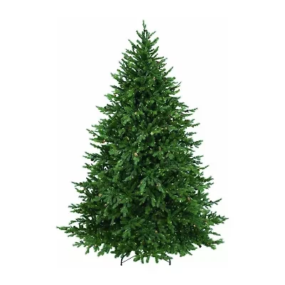 Northlight Full Hunter Fir With Clear Lights 6 1/2 Foot Pre-Lit Fir Christmas Tree