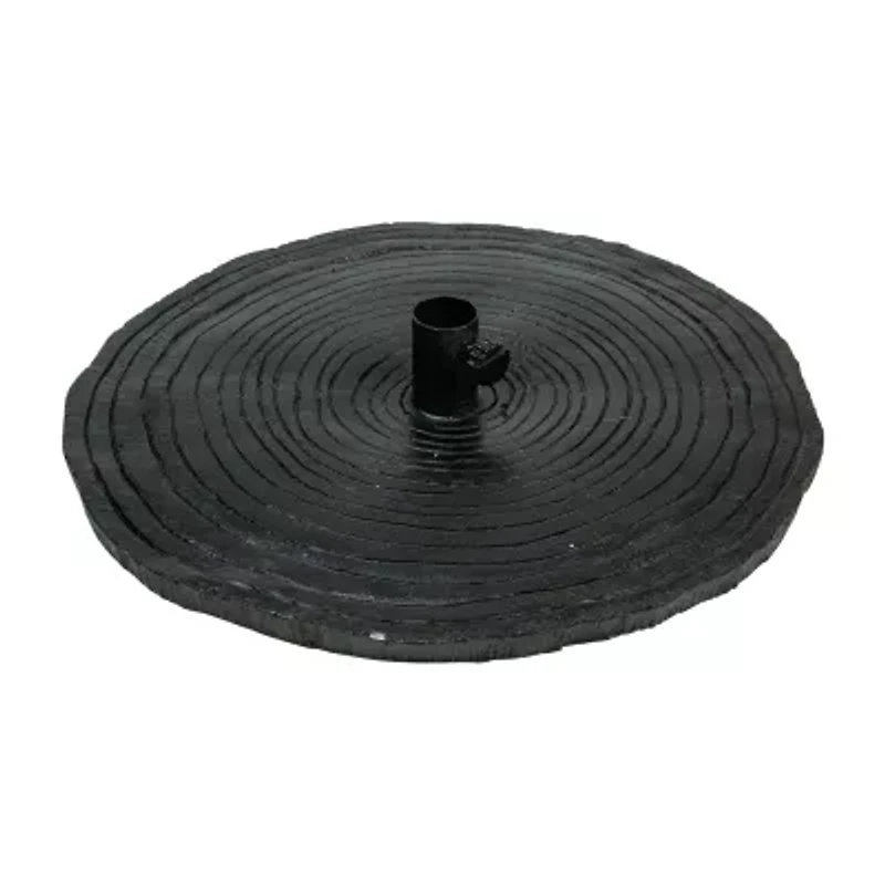 Northlight Matte Black White Led Lighted 7 Foot Pre-Lit Christmas Tree