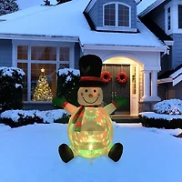 Northlight Snowman With Hat Christmas Inflatable