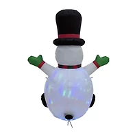 Northlight Snowman With Hat Christmas Inflatable