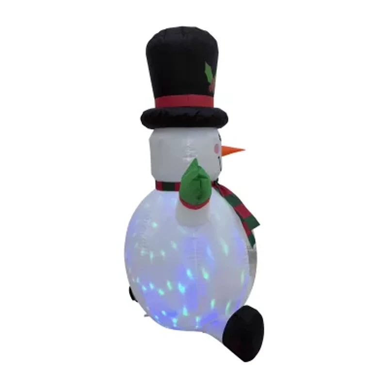 Northlight Snowman With Hat Christmas Inflatable