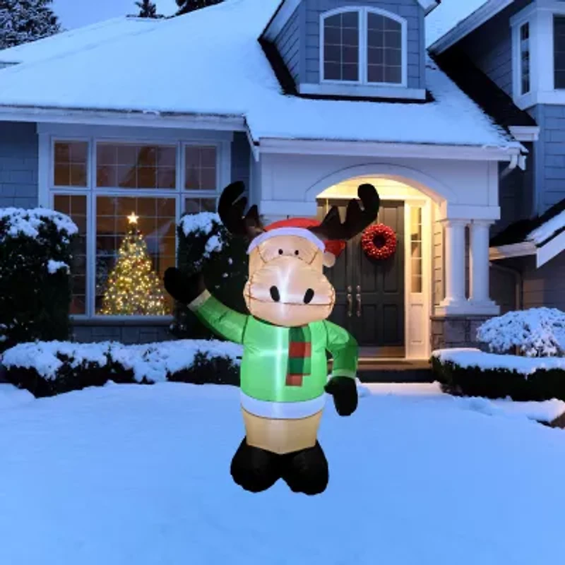 Northlight Deer Christmas Inflatable