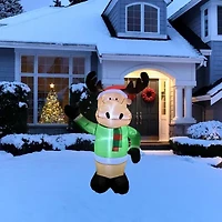 Northlight Deer Christmas Inflatable