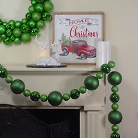 Northlight Green Shatterproof Unlit Christmas Indoor Garland