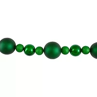 Northlight Green Shatterproof Unlit Christmas Indoor Garland