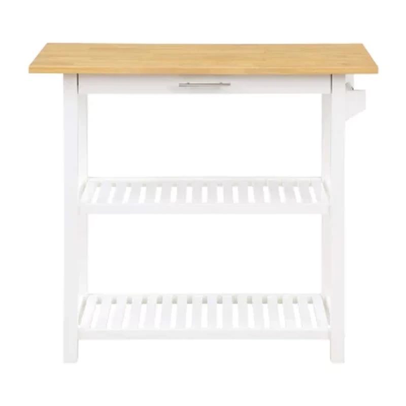Designs2go Wood-Top Kitchen Island
