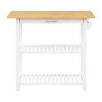 Designs2go Wood-Top Kitchen Island