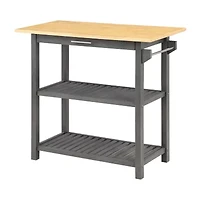 Designs2go Wood-Top Kitchen Island