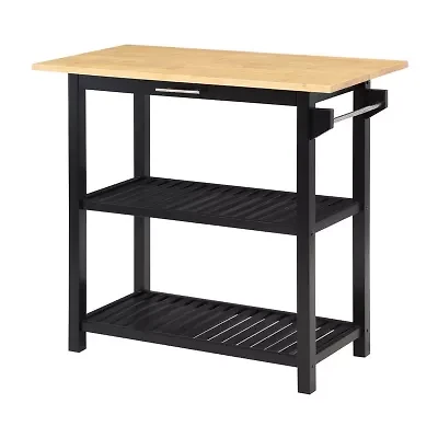 Convenience Concepts Designs2go Wood-Top Kitchen Island