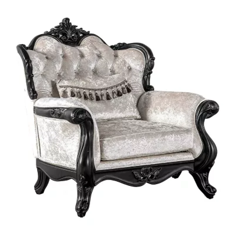 Raya Tufted Upholstered Armchair