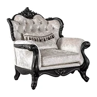 Raya Tufted Upholstered Armchair