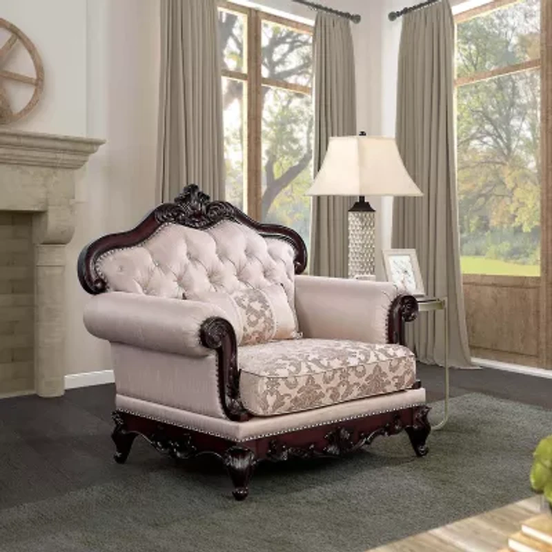 Noel Tufted Upholstered Armchair