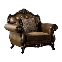 Somina Tufted Upholstered Wingback Chair